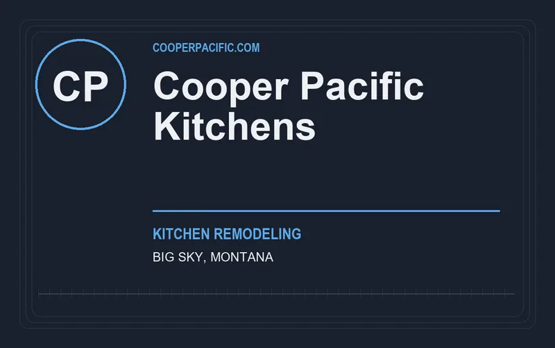 Cooper Pacific Kitchens in Big Sky, Montana