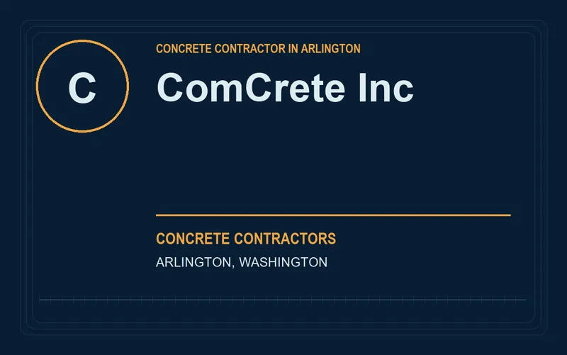 ComCrete Inc in Arlington, Washington