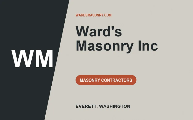 Ward's Masonry Inc in Everett, Washington