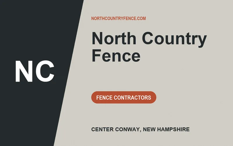 North Country Fence in Center Conway, New Hampshire