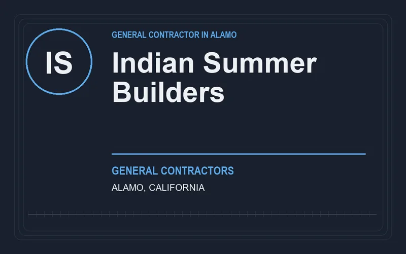 Indian Summer Builders in Alamo, California
