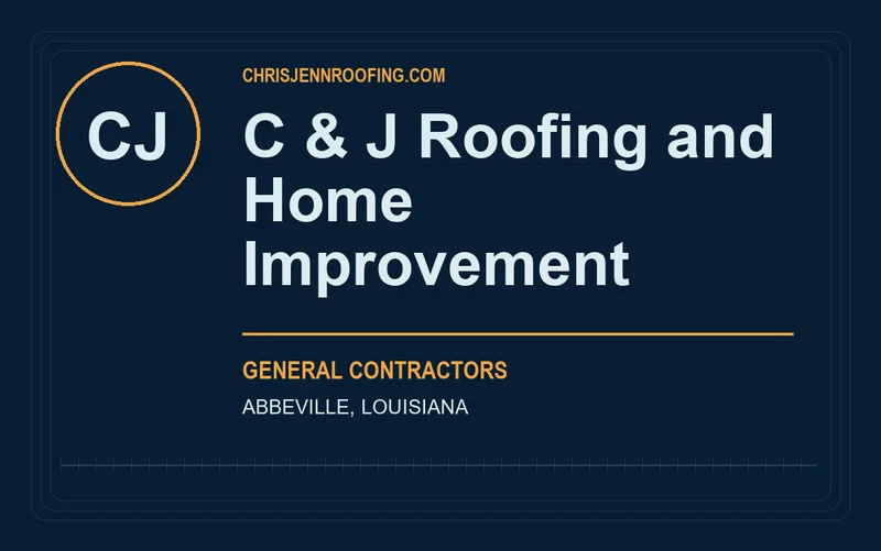 C & J Roofing and Home Improvement in Abbeville, Louisiana