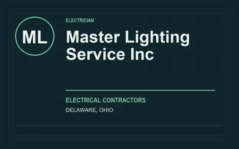 Master Lighting Service Inc in Delaware, Ohio