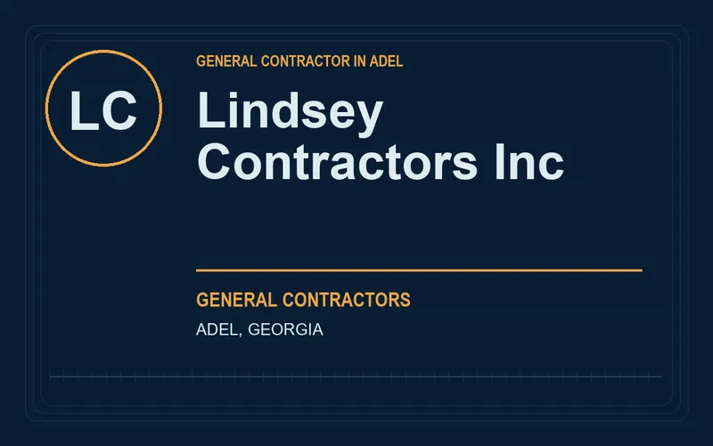 Lindsey Contractors Inc in Adel, Georgia