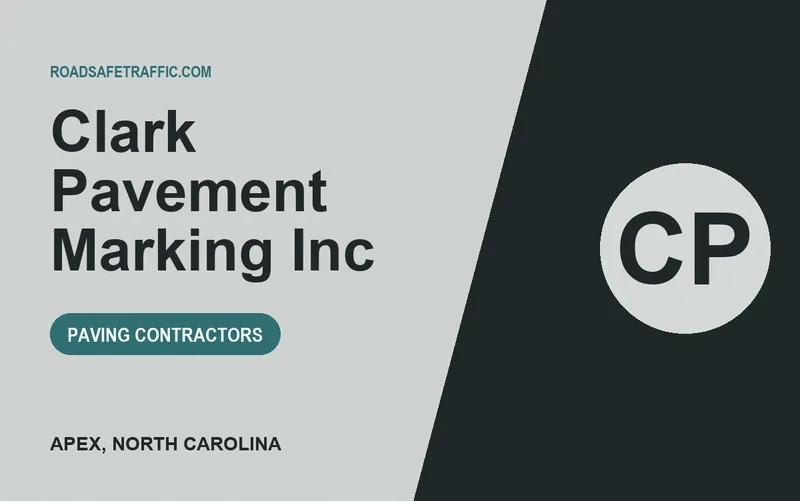 Clark Pavement Marking Inc in Apex, North Carolina