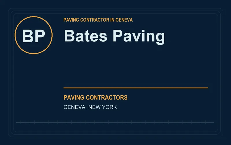 Bates Paving in Geneva, New York