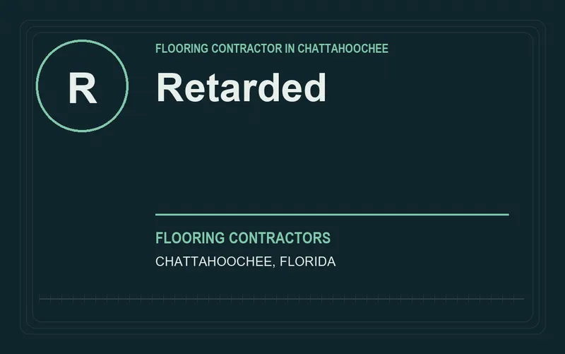 Retarded in Chattahoochee, Florida