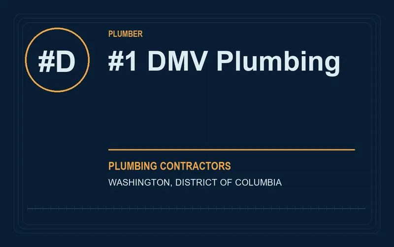 #1 DMV Plumbing in Washington, District of Columbia