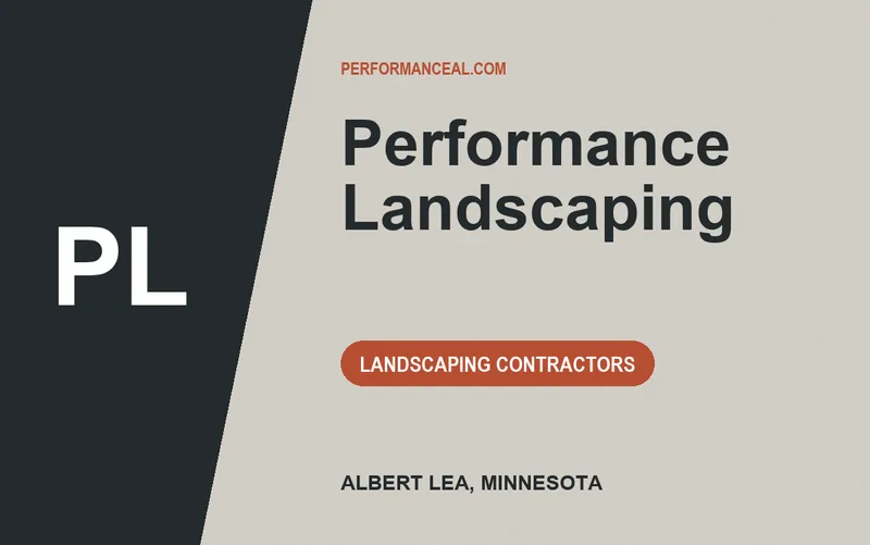 Performance Landscaping in Albert Lea, Minnesota