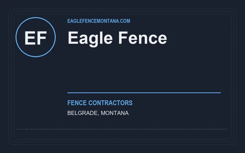 Eagle Fence in Belgrade, Montana
