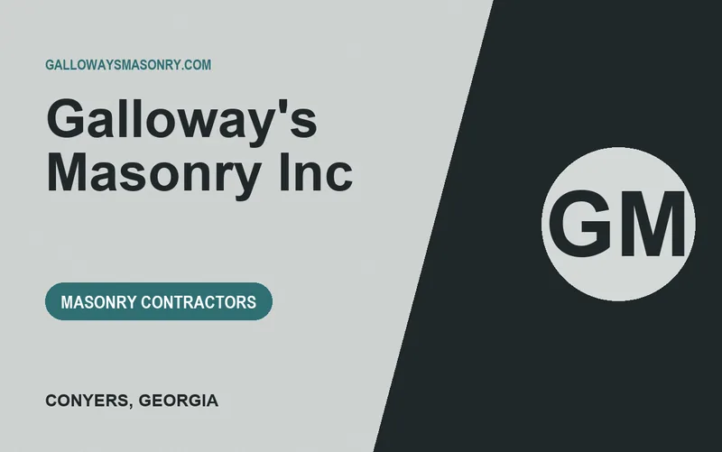 Galloway's Masonry Inc in Conyers, Georgia