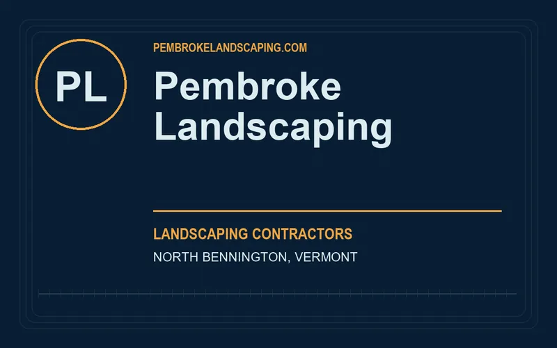 Pembroke Landscaping in North Bennington, Vermont