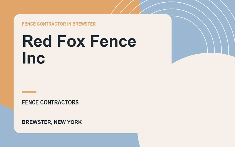 Red Fox Fence Inc in Brewster, New York