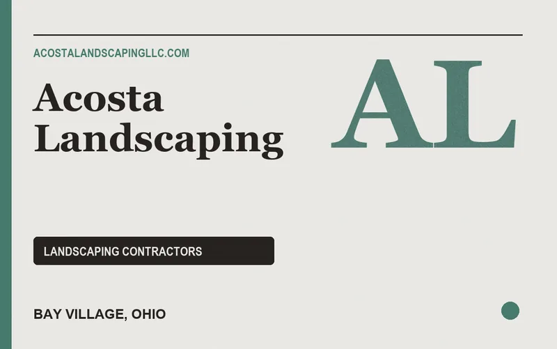 Acosta Landscaping in Bay Village, Ohio
