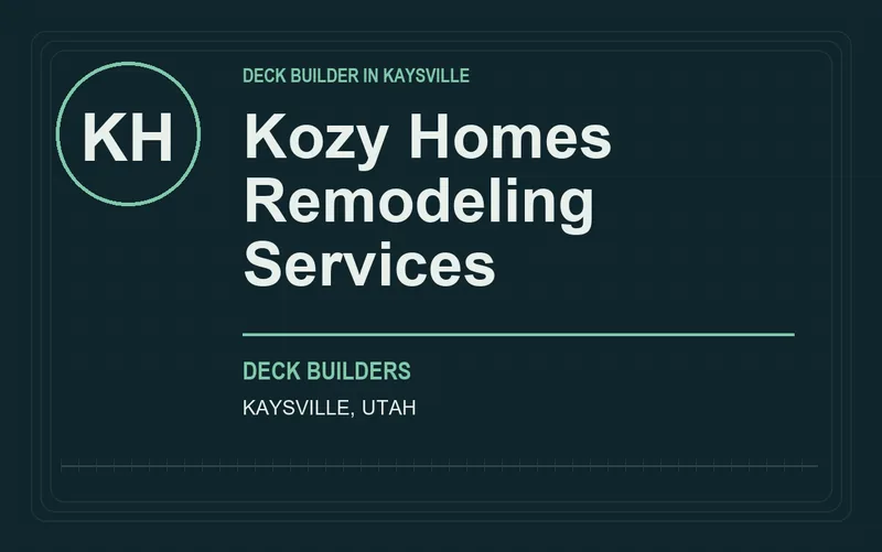 Kozy Homes Remodeling Services in Kaysville, Utah