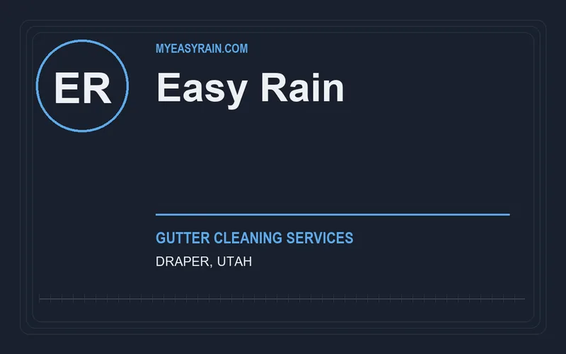 Easy Rain in Draper, Utah