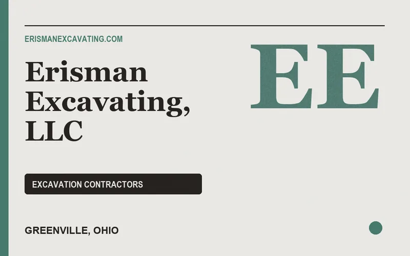 Erisman Excavating, LLC in Greenville, Ohio