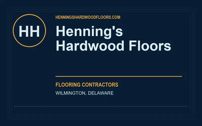 Henning's Hardwood Floors in Wilmington, Delaware