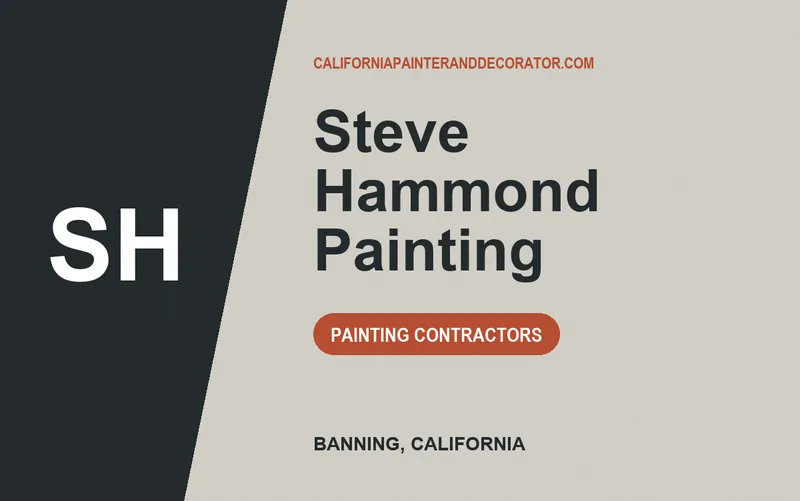 Steve Hammond Painting in Banning, California