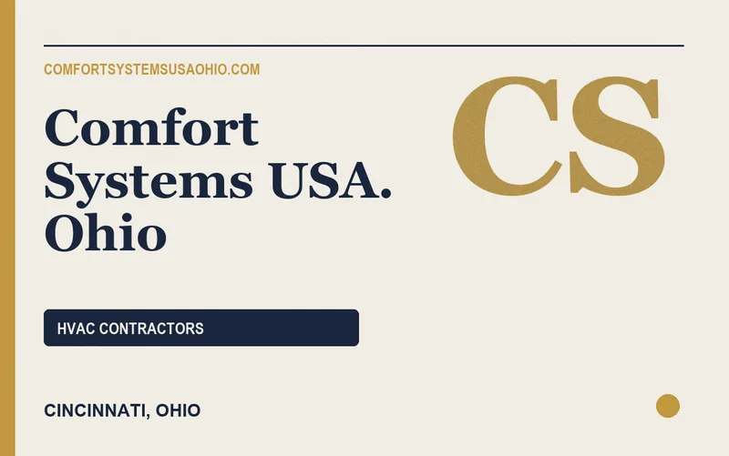 Comfort Systems USA. Ohio in Cincinnati, Ohio