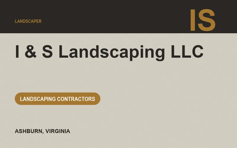 I & S Landscaping LLC in Ashburn, Virginia