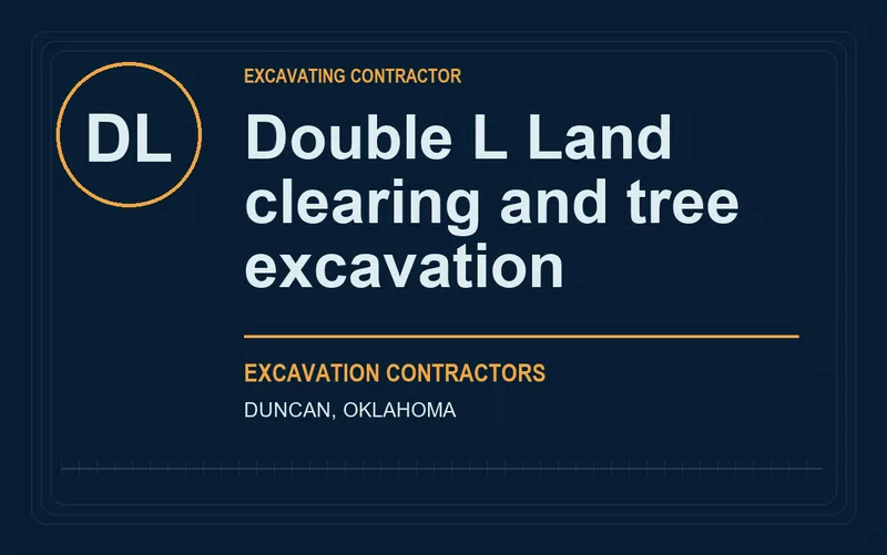 Double L Land clearing and tree excavation in Duncan, Oklahoma