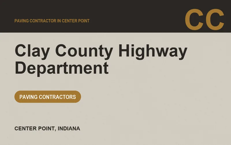 Clay County Highway Department in Center Point, Indiana