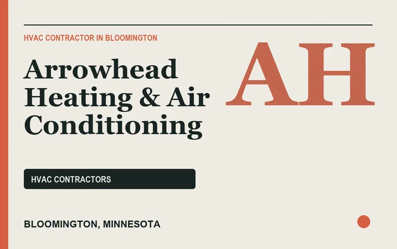 Arrowhead Heating & Air Conditioning in Bloomington, Minnesota