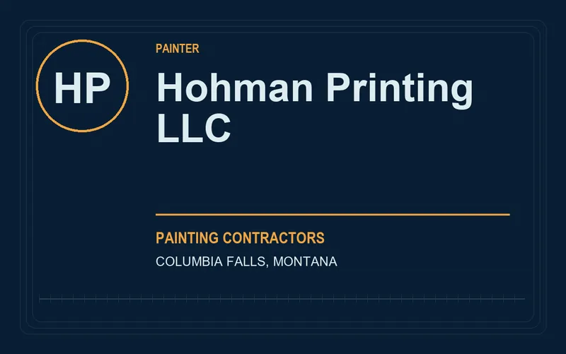 Hohman Printing LLC in Columbia Falls, Montana