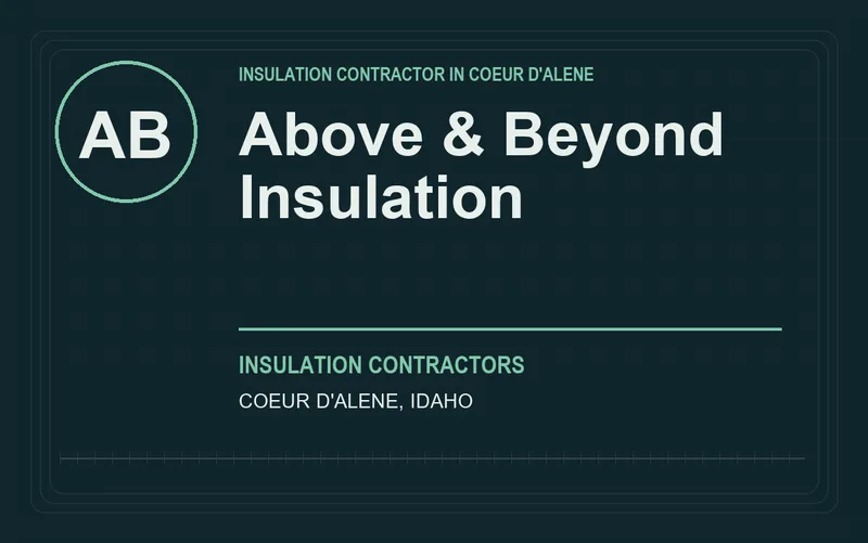 Above & Beyond Insulation in Coeur d'Alene, Idaho
