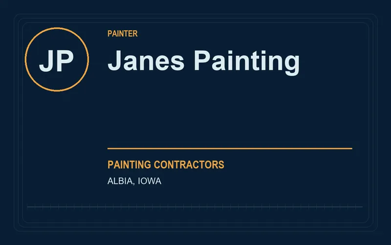 Janes Painting in Albia, Iowa