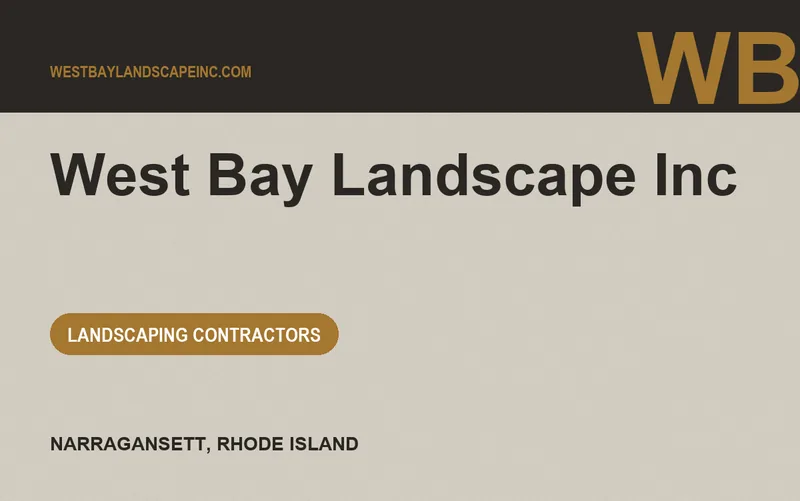 West Bay Landscape Inc in Narragansett, Rhode Island