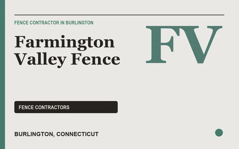 Farmington Valley Fence in Burlington, Connecticut