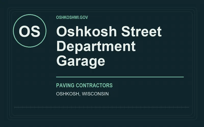Oshkosh Street Department Garage in Oshkosh, Wisconsin