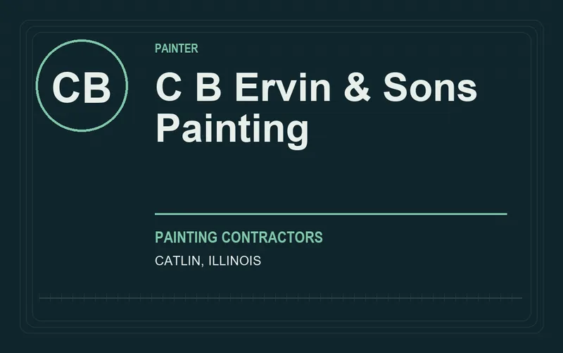C B Ervin & Sons Painting in Catlin, Illinois