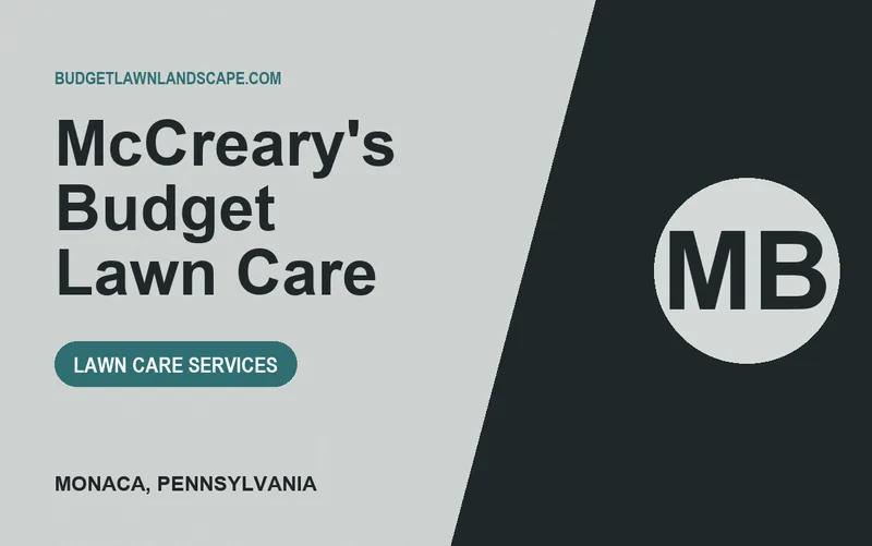 McCreary's Budget Lawn Care in Monaca, Pennsylvania