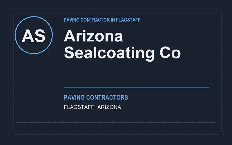Arizona Sealcoating Co in Flagstaff, Arizona