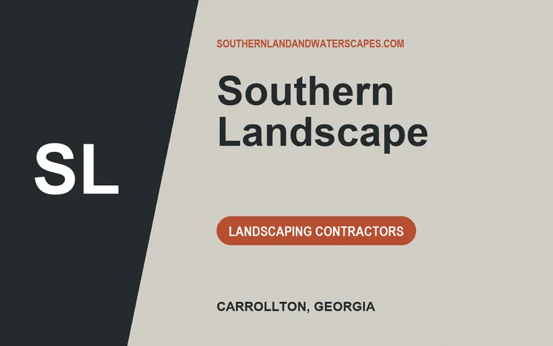 Southern Landscape in Carrollton, Georgia