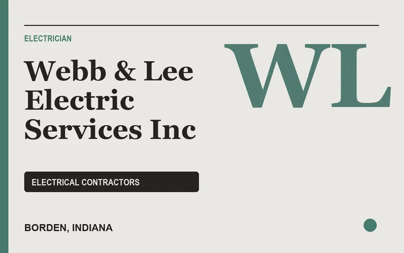 Webb & Lee Electric Services Inc in Borden, Indiana