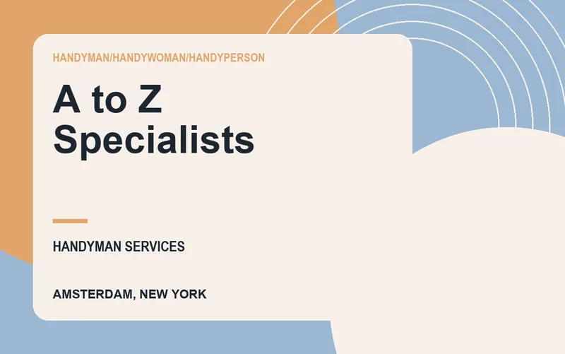 A to Z Specialists in Amsterdam, New York