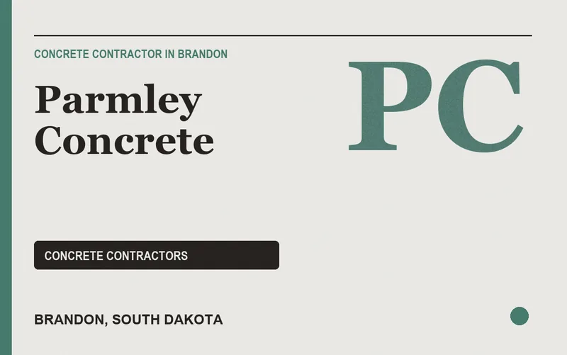 Parmley Concrete in Brandon, South Dakota