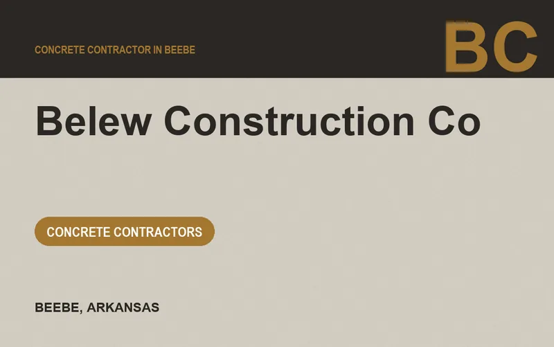 Belew Construction Co in Beebe, Arkansas