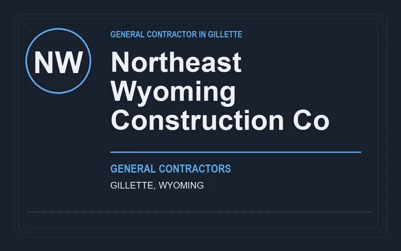 Northeast Wyoming Construction Co in Gillette, Wyoming