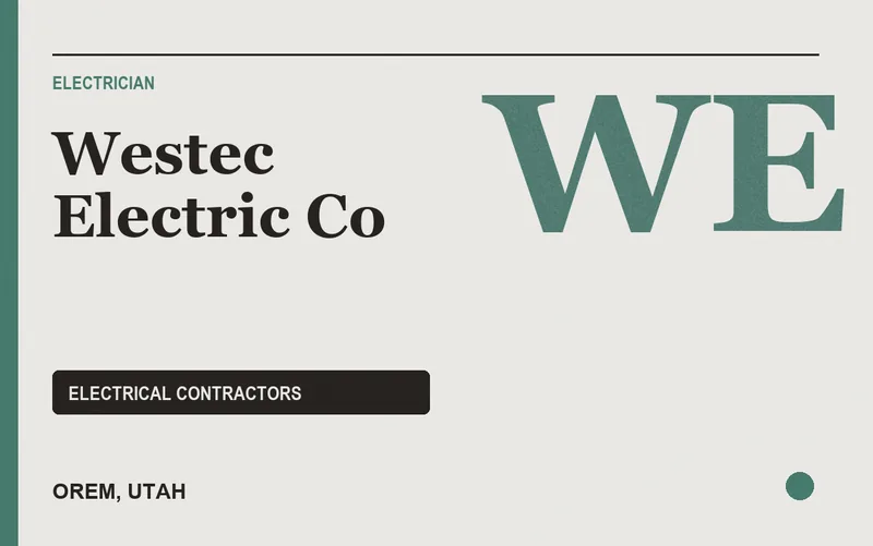 Westec Electric Co in Orem, Utah