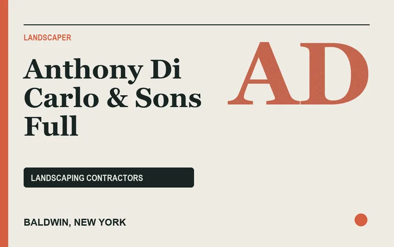 Anthony Di Carlo & Sons Full in Baldwin, New York