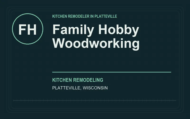 Family Hobby Woodworking in Platteville, Wisconsin