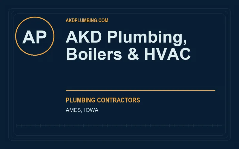 AKD Plumbing, Boilers & HVAC in Ames, Iowa