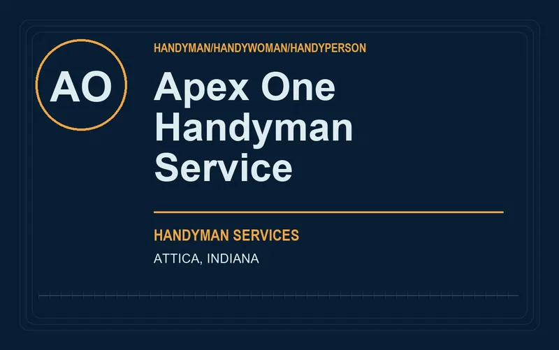 Apex One Handyman Service in Attica, Indiana