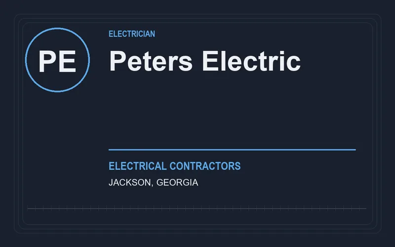 Peters Electric in Jackson, Georgia