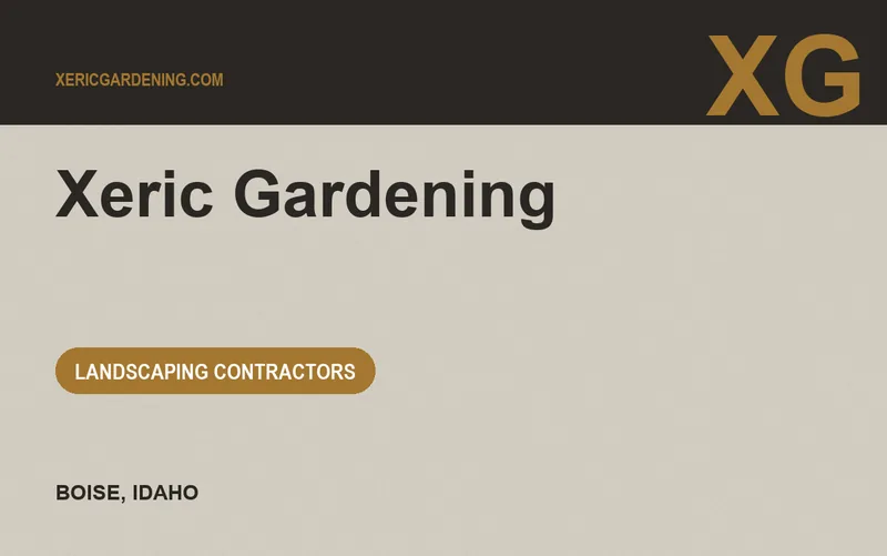 Xeric Gardening in Boise, Idaho